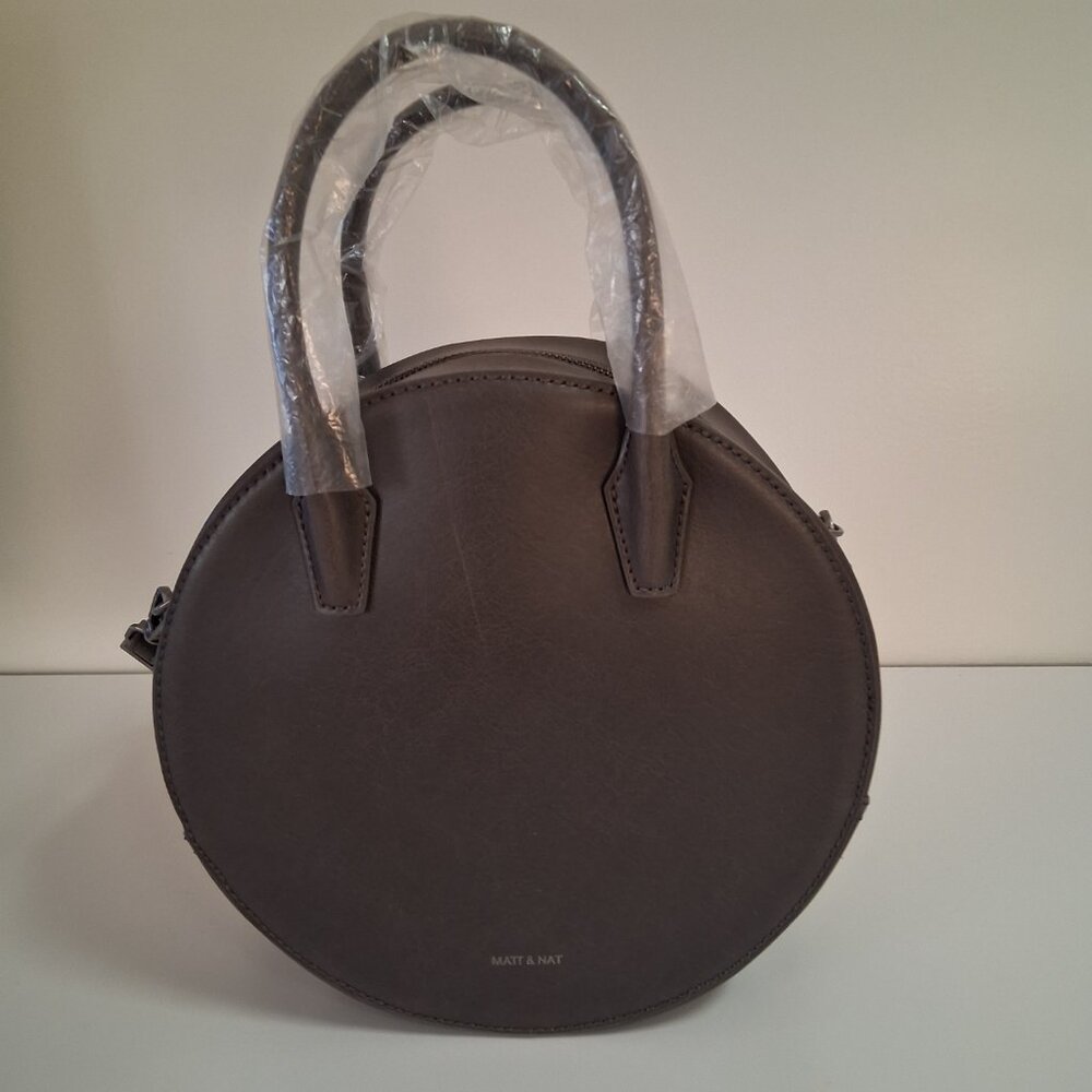 Matt & Nat Kate Handbag, Vintage Collection, Charcoal (Grey)